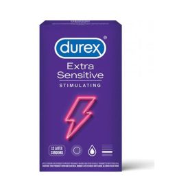 Durex Extra Sensitive Lubricated Condom Stimulating 12