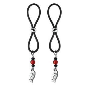Bijoux de Nip Nipple Halos Bitch Charm