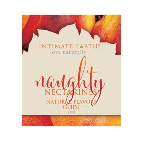 Intimate Earth Naughty Nectarines Glide Foil Pack .10oz