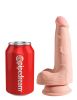 King Cock Plus Triple Density 5 Inch Cock With Balls - Flesh